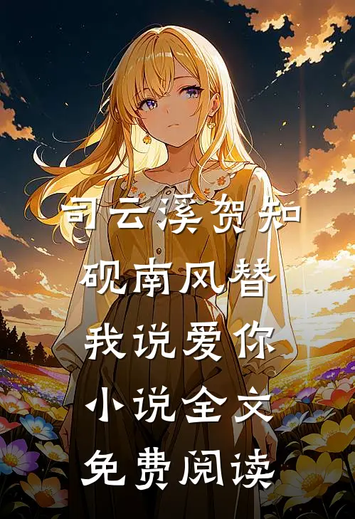 司云溪贺知砚南风替我说爱你小说全文免费阅读