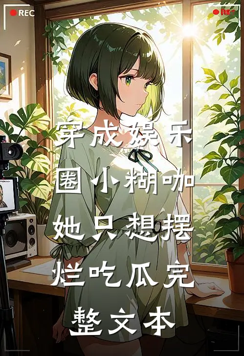 穿成娱乐圈小糊咖，她只想摆烂吃瓜完整文本