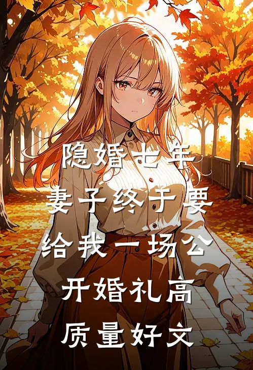 隐婚七年，妻子终于要给我一场公开婚礼高质量好文