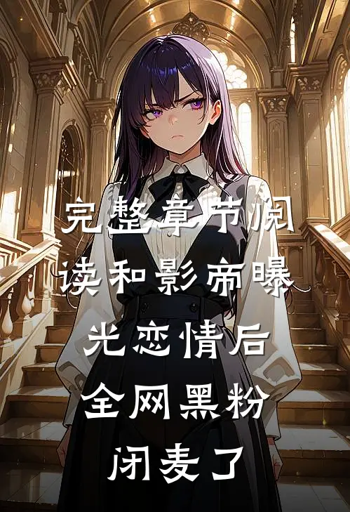 完整章节阅读和影帝曝光恋情后，全网黑粉闭麦了
