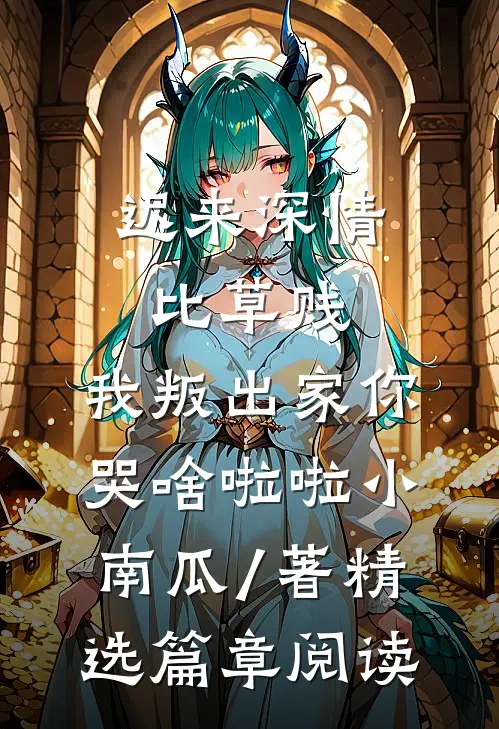 迟来深情比草贱,我叛出家你哭啥啦啦小南瓜 / 著精选篇章阅读
