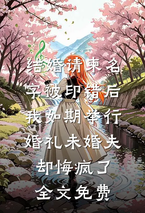结婚请柬名字被印错后，我如期举行婚礼未婚夫却悔疯了全文免费