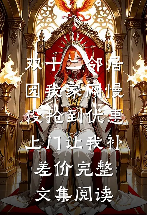 双十二邻居因我家网慢没抢到优惠，上门让我补差价完整文集阅读