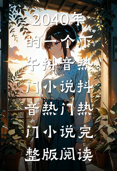 2040年的一个下午抖音热门小说抖音热门热门小说完整版阅读