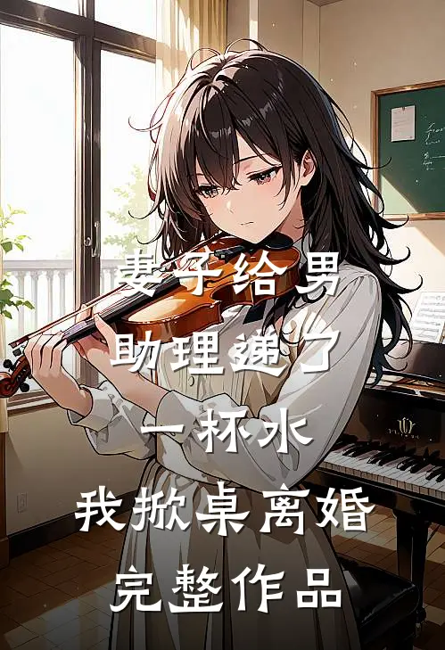 妻子给男助理递了一杯水，我掀桌离婚完整作品