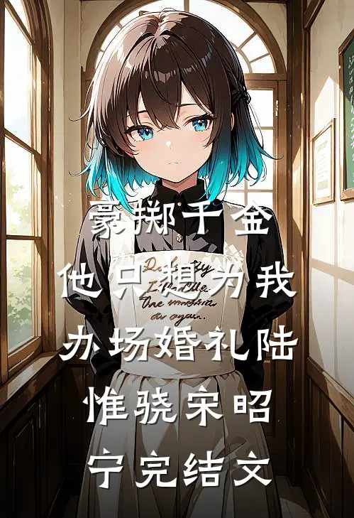 豪掷千金，他只想为我办场婚礼陆惟骁宋昭宁完结文