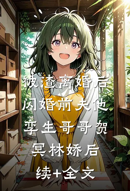 被渣离婚后，闪婚前夫他孪生哥哥贺冥林娇后续+全文