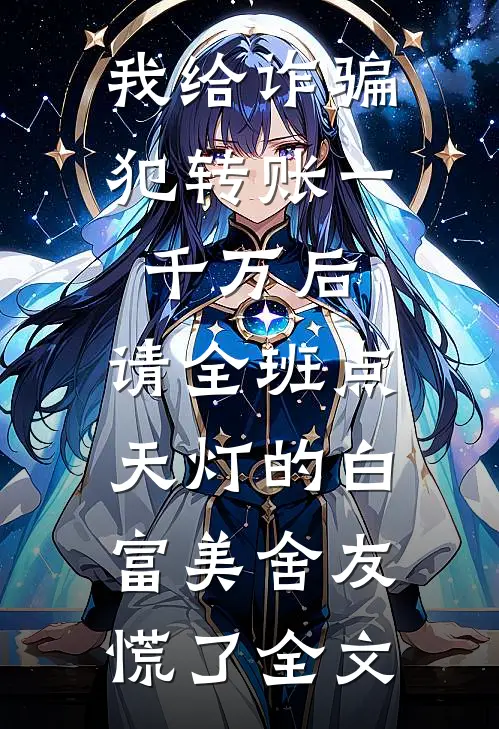 我给诈骗犯转账一千万后，请全班点天灯的白富美舍友慌了全文