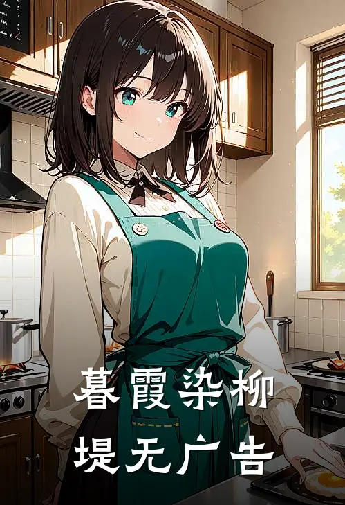 暮霞染柳堤无广告