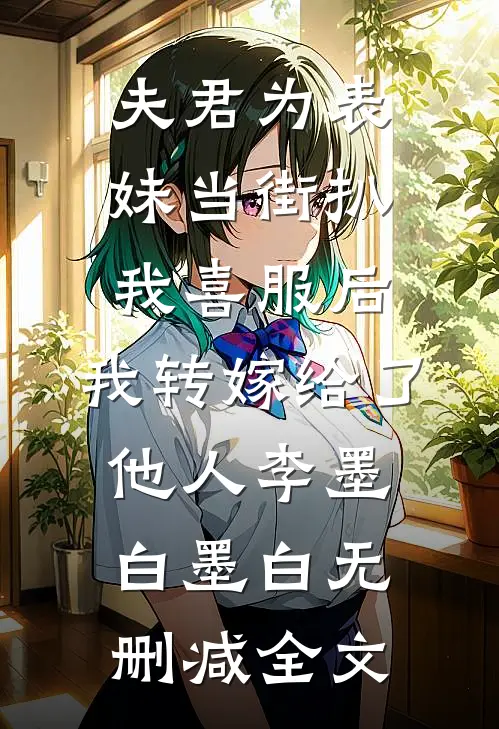 夫君为表妹当街扒我喜服后，我转嫁给了他人李墨白墨白无删减全文