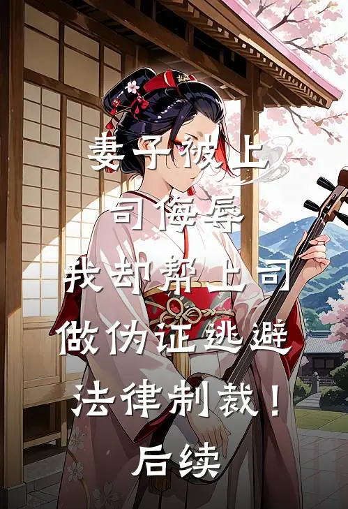 妻子被上司侮辱，我却帮上司做伪证逃避法律制裁！后续