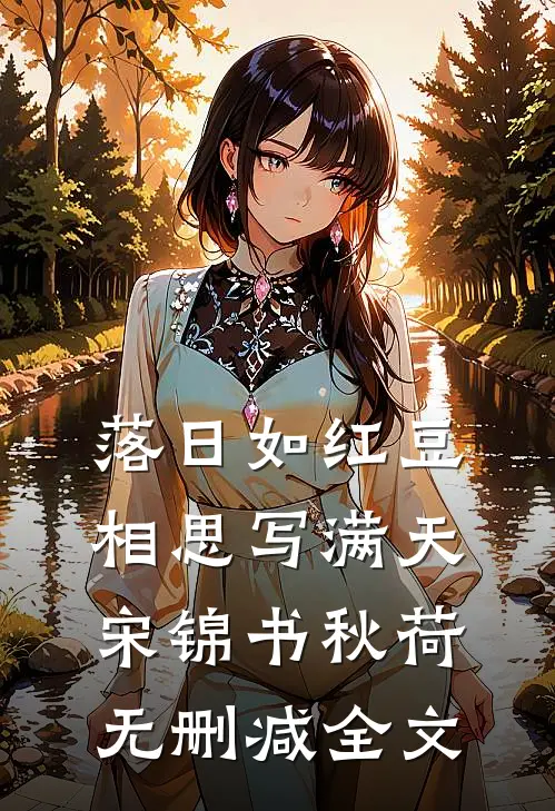 落日如红豆，相思写满天宋锦书秋荷无删减全文