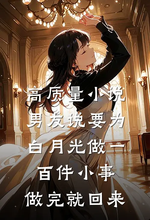 高质量小说男友说要为白月光做一百件小事，做完就回来