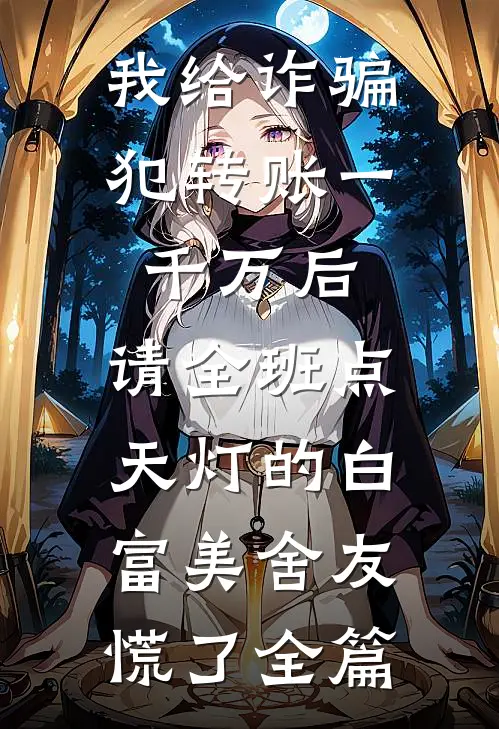 我给诈骗犯转账一千万后，请全班点天灯的白富美舍友慌了全篇