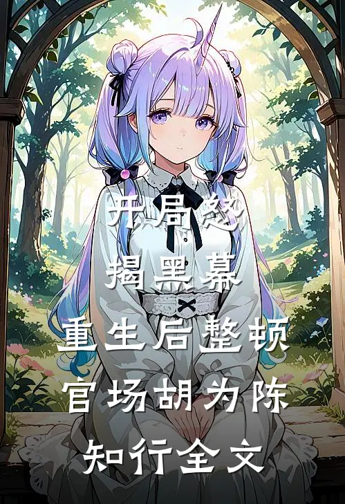 开局怒揭黑幕，重生后整顿官场胡为陈知行全文