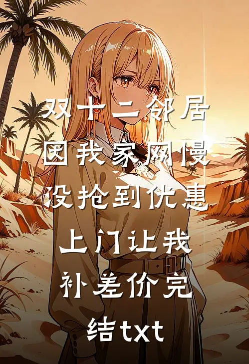 双十二邻居因我家网慢没抢到优惠，上门让我补差价完结txt