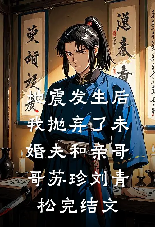 地震发生后我抛弃了未婚夫和亲哥哥苏珍刘青松完结文