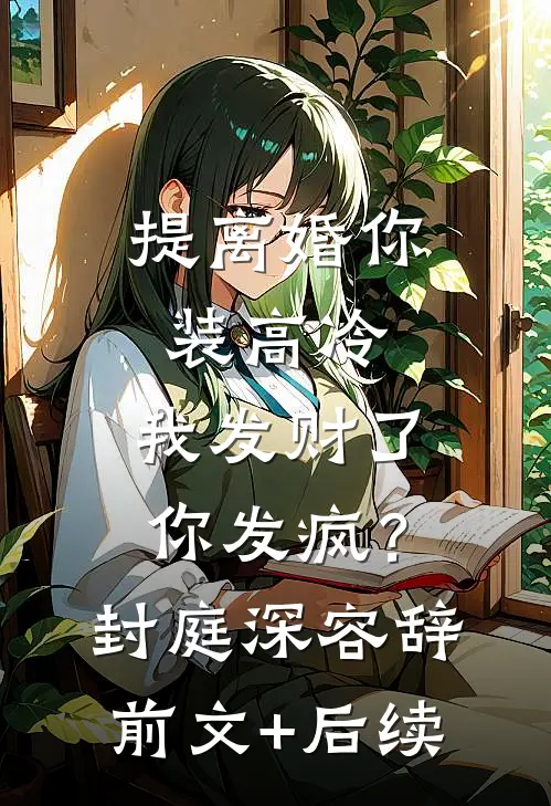 提离婚你装高冷，我发财了你发疯？封庭深容辞前文+后续