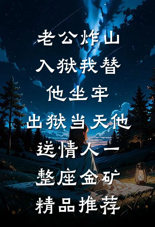 老公炸山入狱我替他坐牢，出狱当天他送情人一整座金矿精品推荐