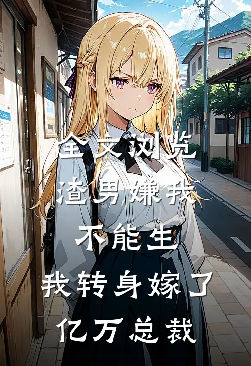 全文浏览渣男嫌我不能生，我转身嫁了亿万总裁
