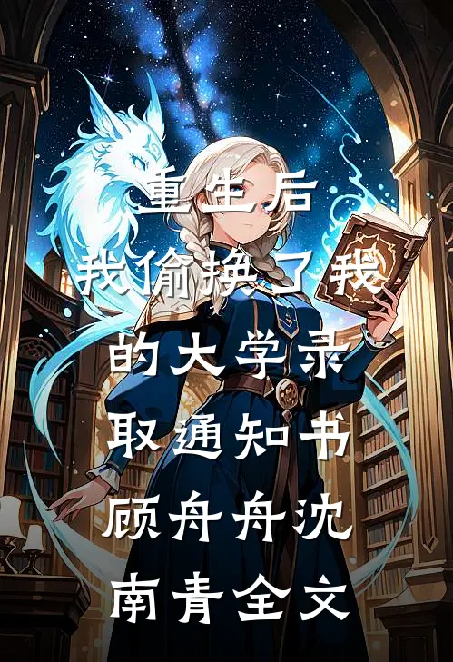 重生后，我偷换了我的大学录取通知书顾舟舟沈南青全文