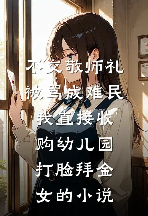 不交敬师礼被骂成难民，我直接收购幼儿园打脸拜金女的小说