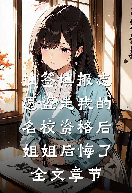 抽签填报志愿盗走我的名校资格后，姐姐后悔了全文章节