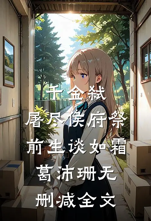 千金弑：屠尽侯府祭前生谈如霜葛沛珊无删减全文