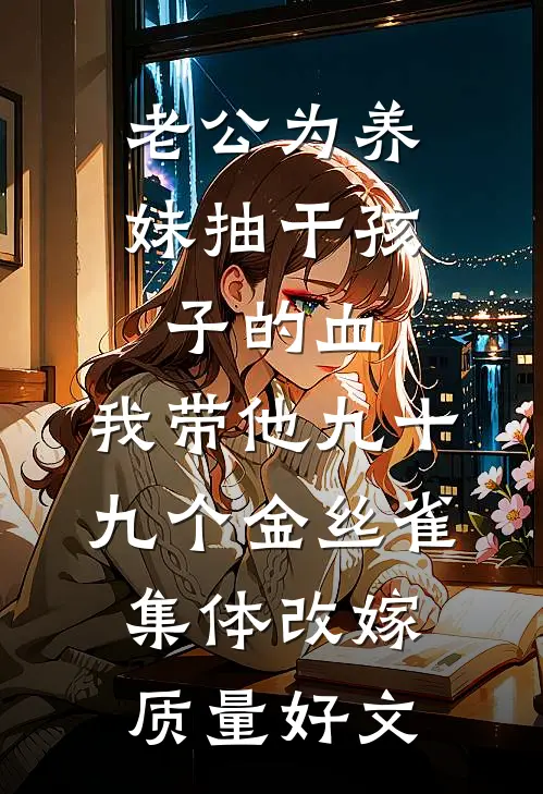 老公为养妹抽干孩子的血，我带他九十九个金丝雀集体改嫁质量好文